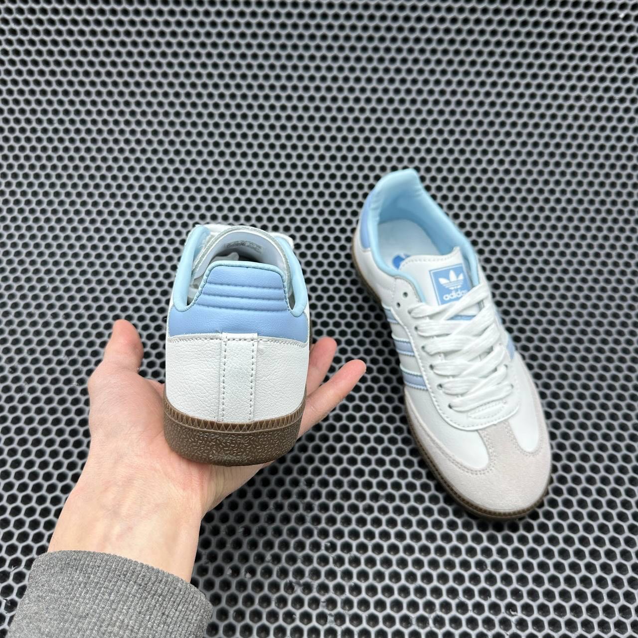 Adidas Samba OG Cloud White Halo Blue