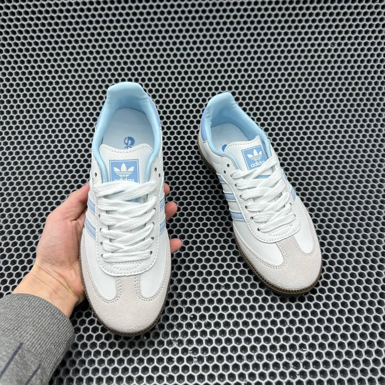 Adidas Samba OG Cloud White Halo Blue