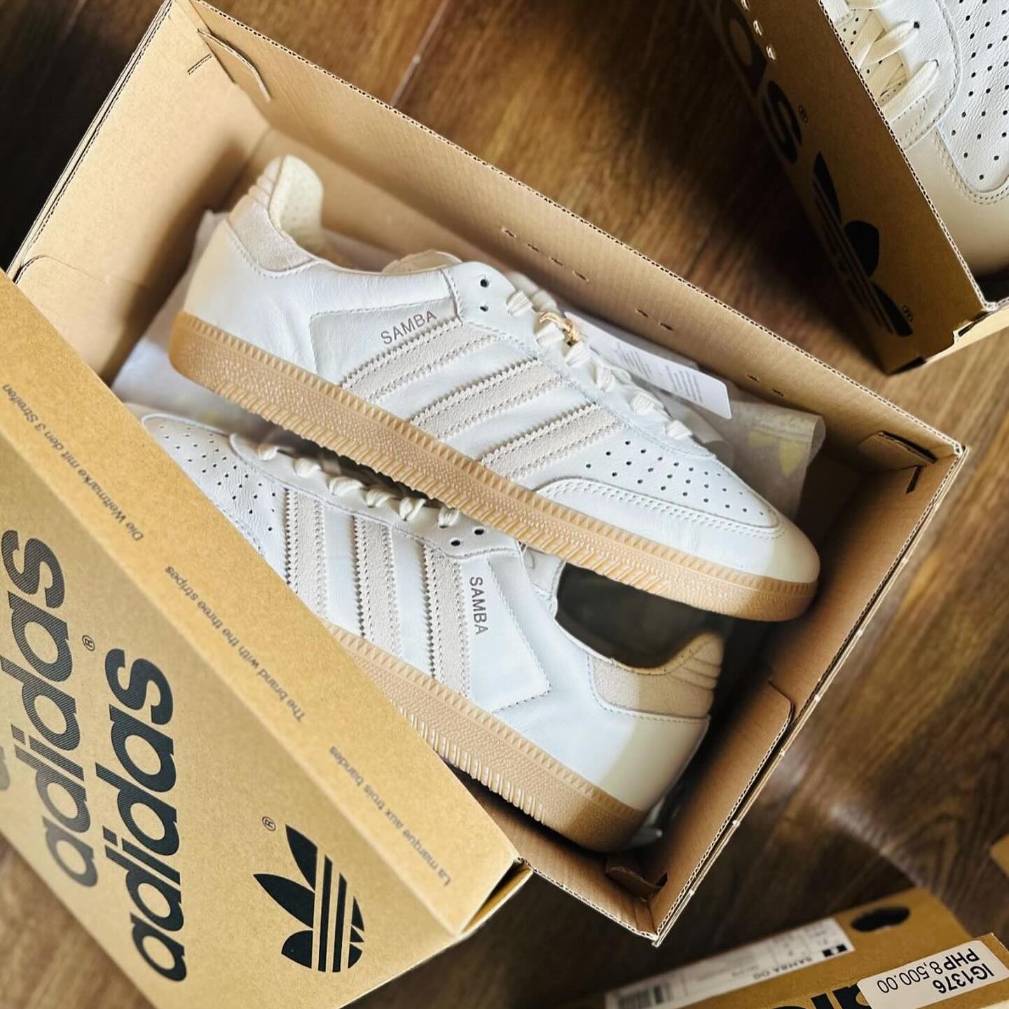 Adidas Samba OG Core White Magic Beige