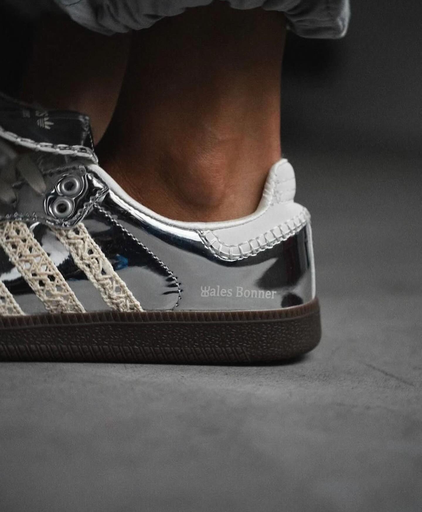 Adidas Samba x Wales Bonner Silver