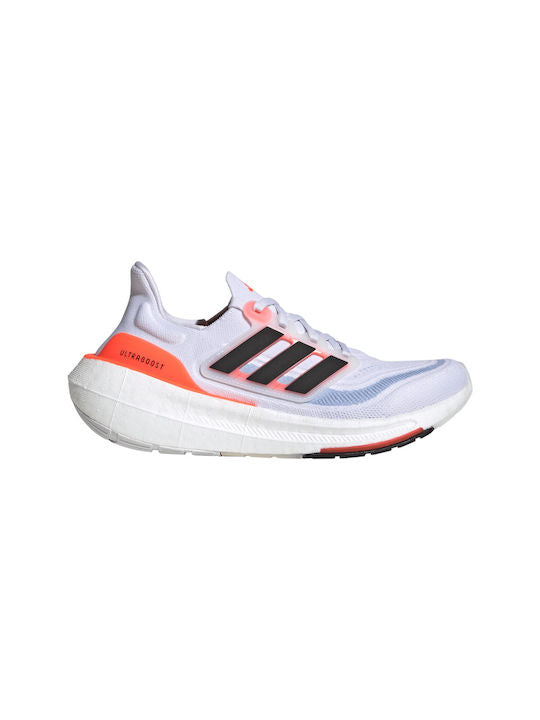 Adidas Ultraboost Light White Solar Red