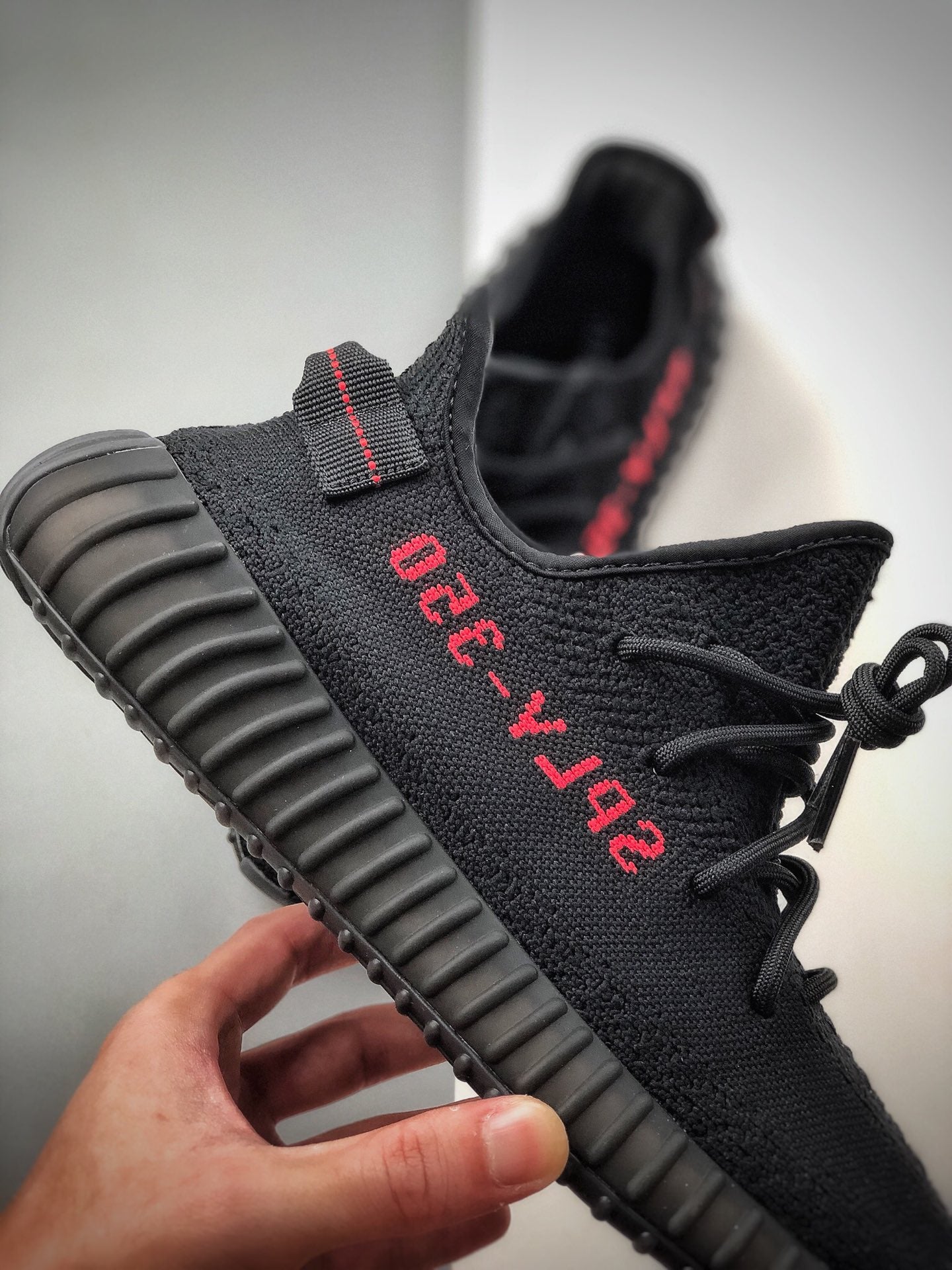 Adidas Yeezy 350 V2 Black & Red