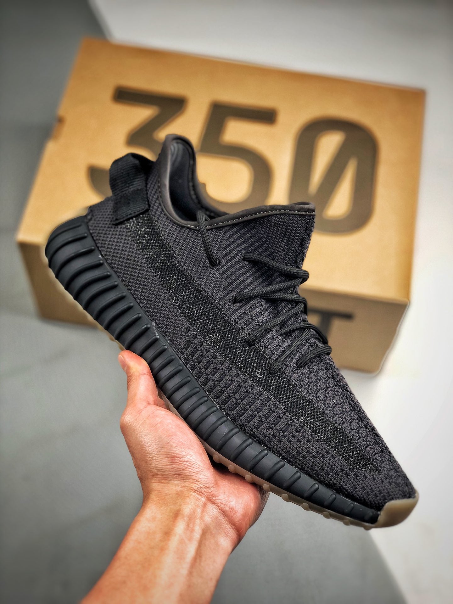 Adidas Yeezy 350 V2 Cinder Reflective Black