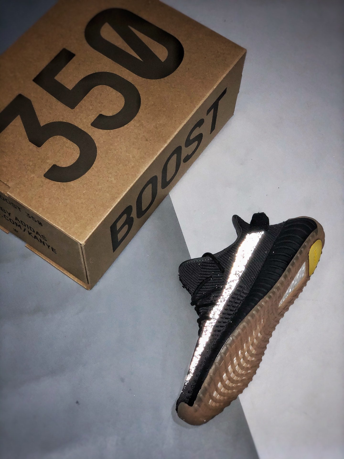 Adidas Yeezy 350 V2 Cinder Reflective Black