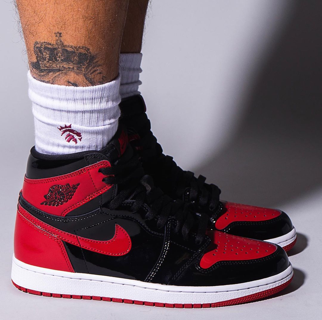 Nike Air Jordan 1 High OG Bred Patent