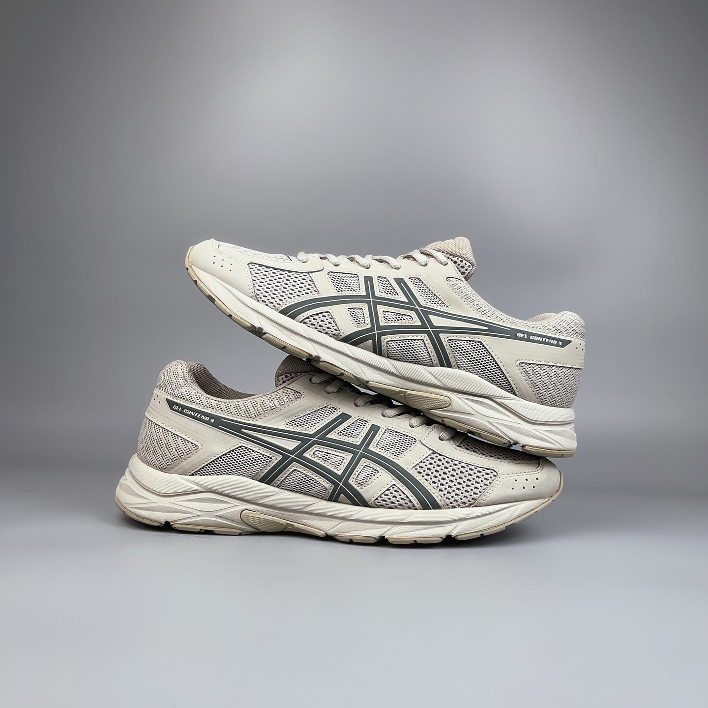 Asics Gel Contend 4 Beige Grey