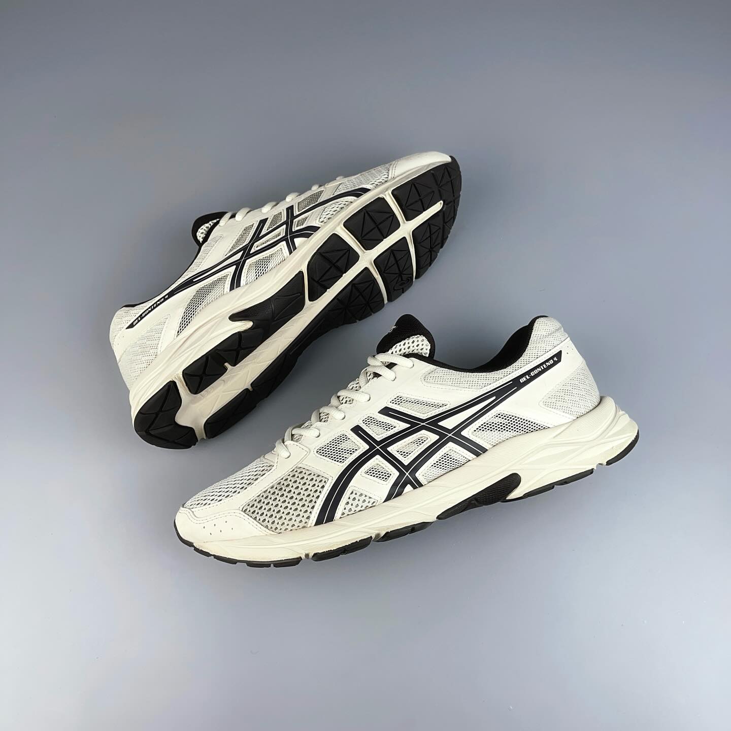 Asics Gel Contend 4 White Black