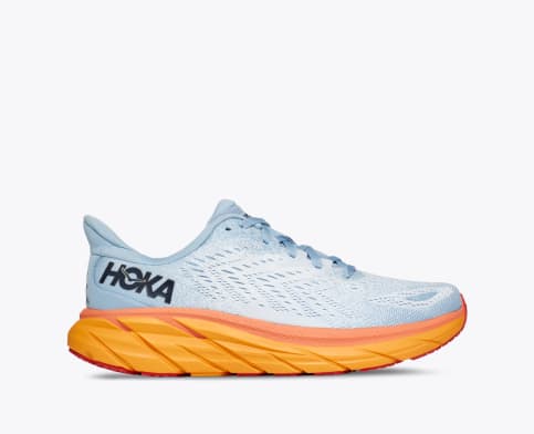 Hoka One Clifton 8 Summer Song Ice Flow