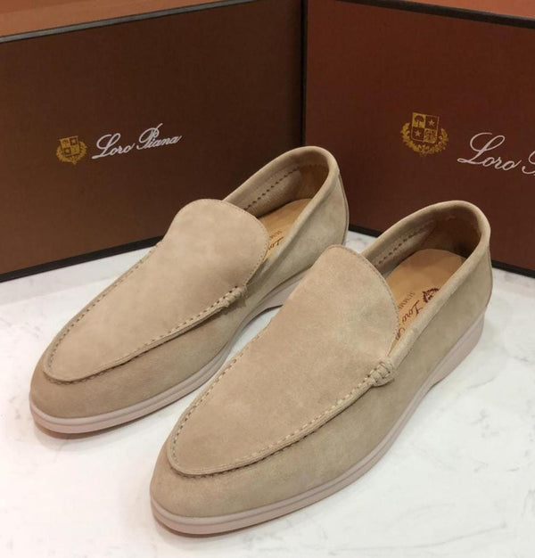 Loro Piana Sand Men's Loafers