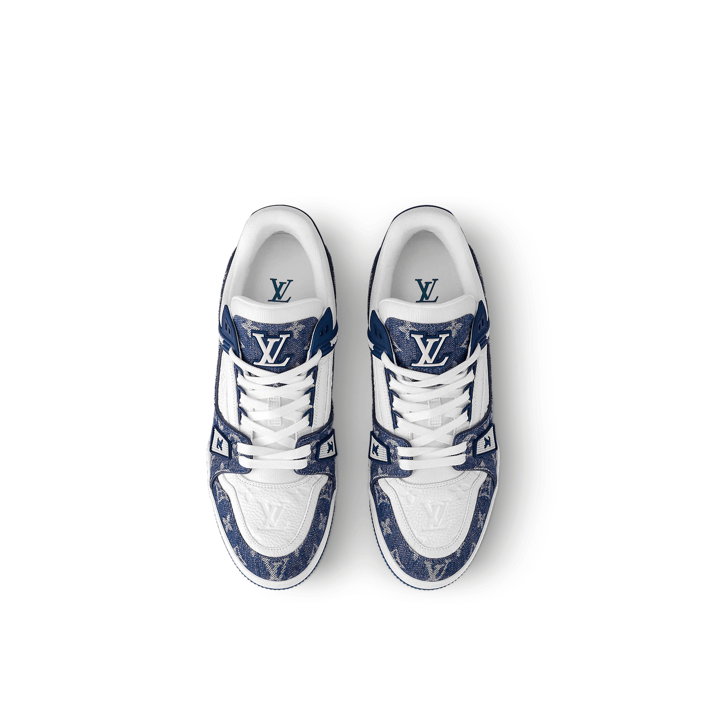 LOUIS VUITTON LV TRAINER BLUE WHITE