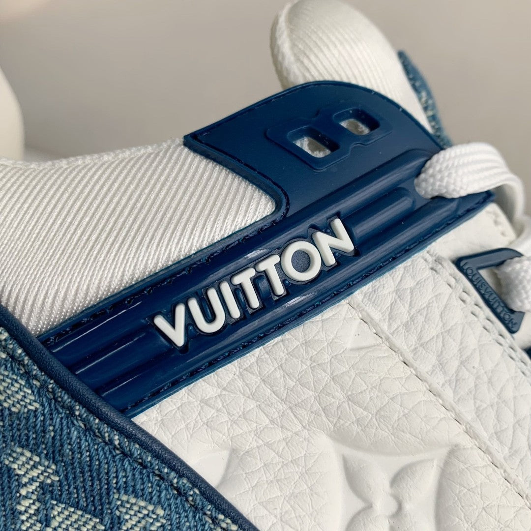 LOUIS VUITTON LV TRAINER BLUE WHITE