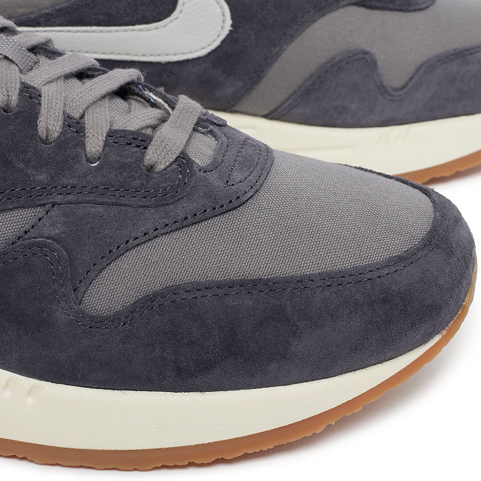 NIKE Air Max 1 Premium Crepe Soft Grey Neutral Grey Thunde