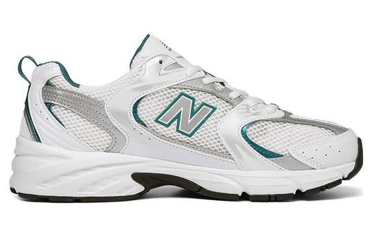 New Balance 530 White Silver Metallic