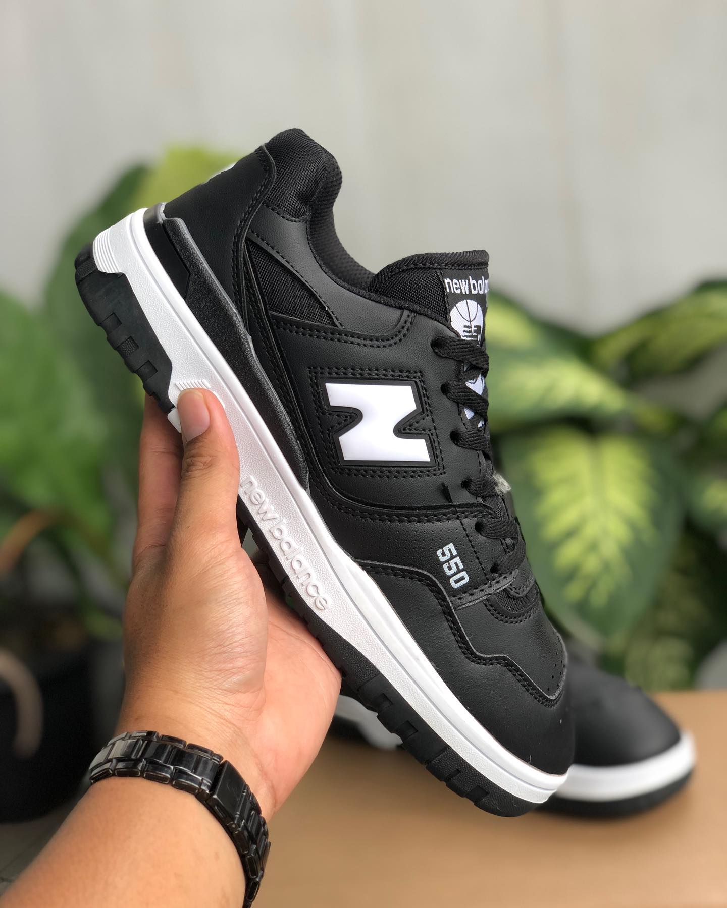 New Balance 550 Black White