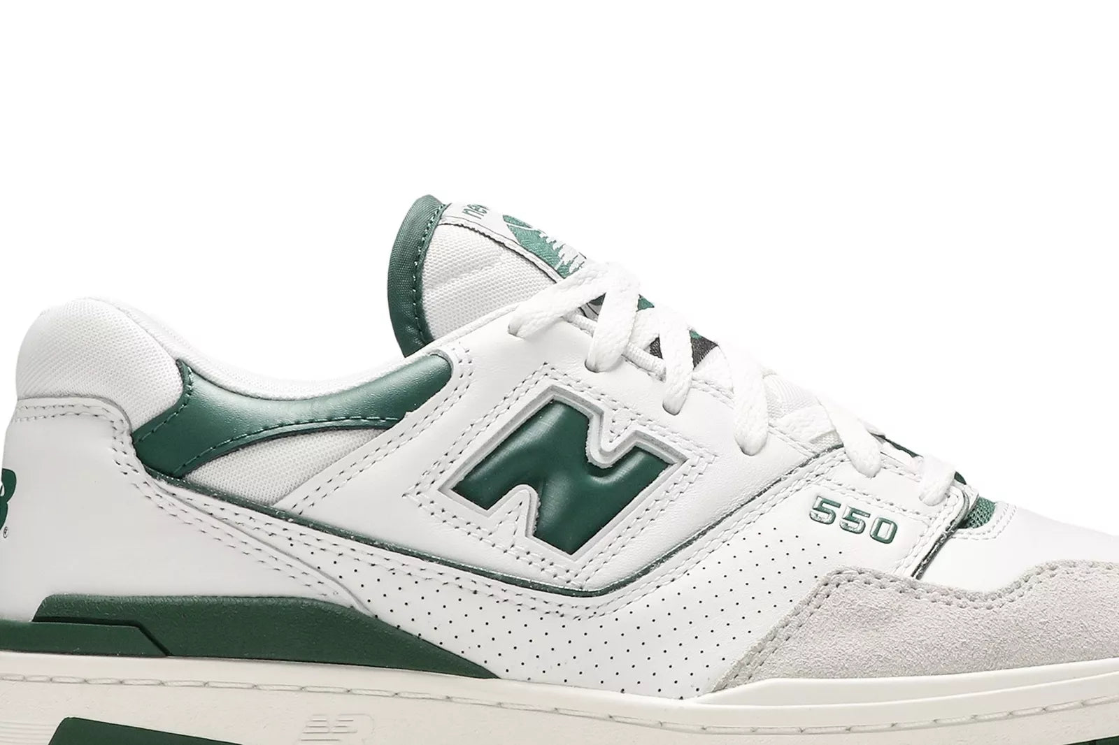 New Balance 550 WHITE GREEN