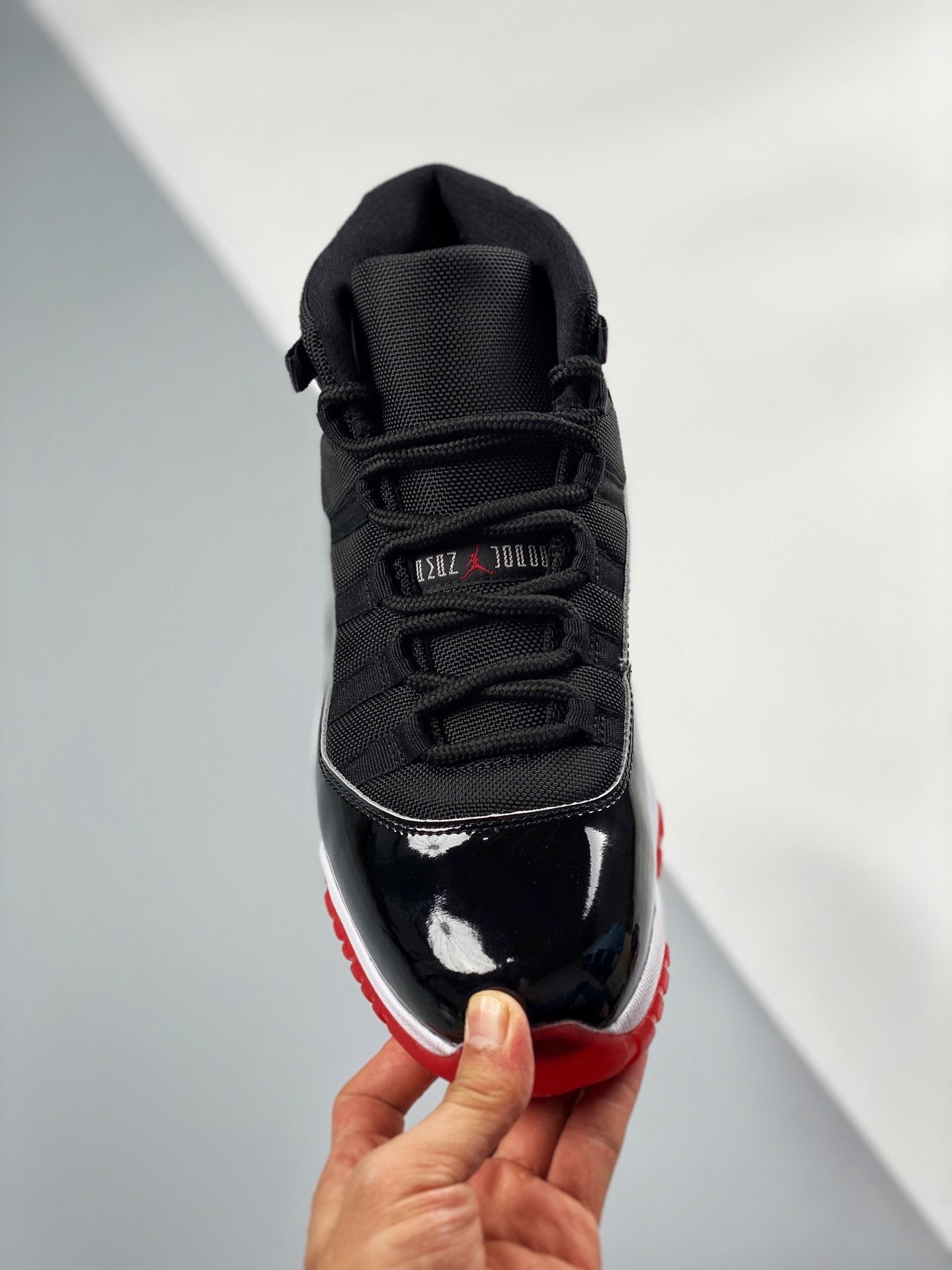 Nike Air Jordan 11 Bred 2019 Black White Varsity Red