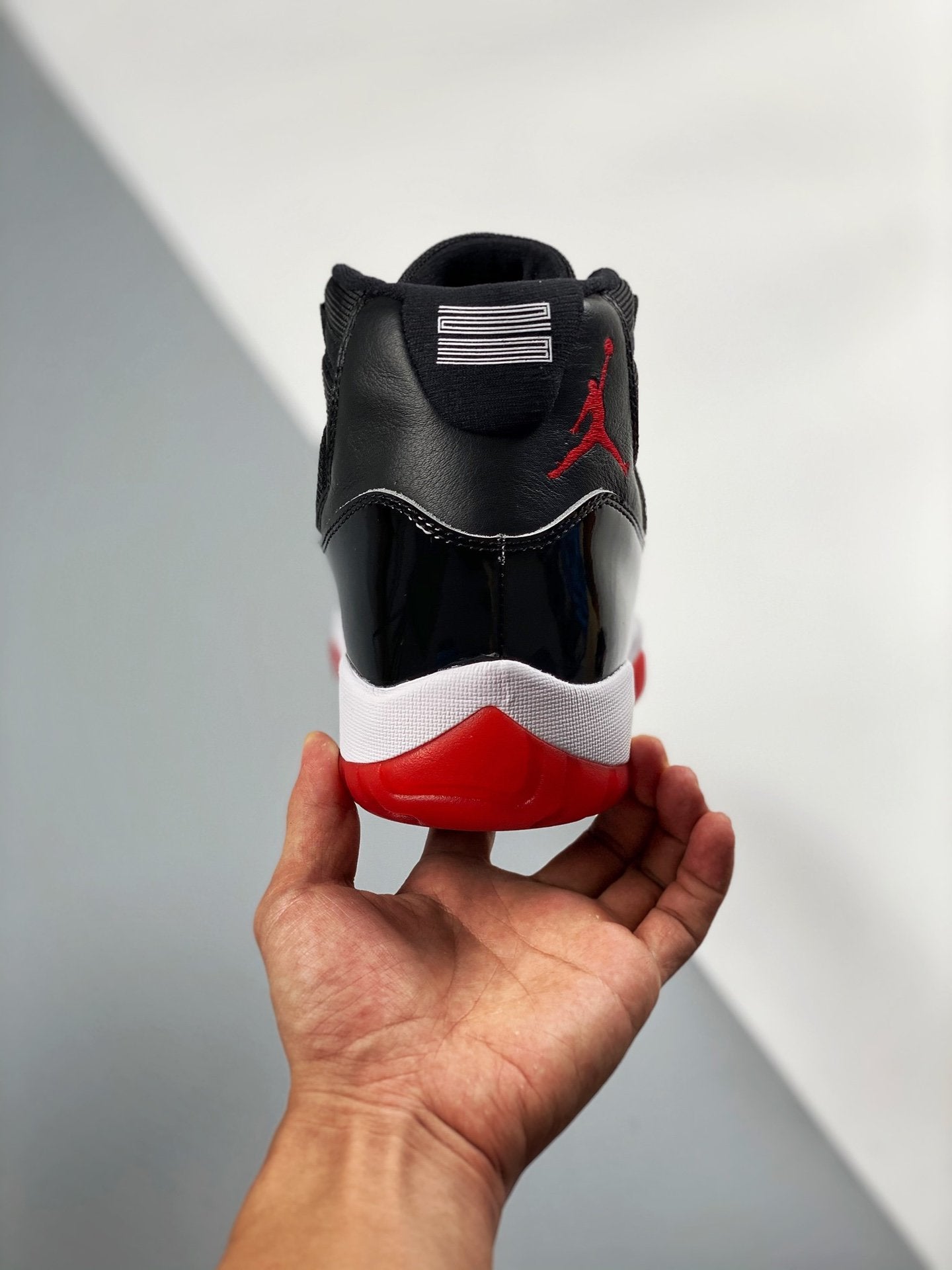 Nike Air Jordan 11 Bred 2019 Black White Varsity Red