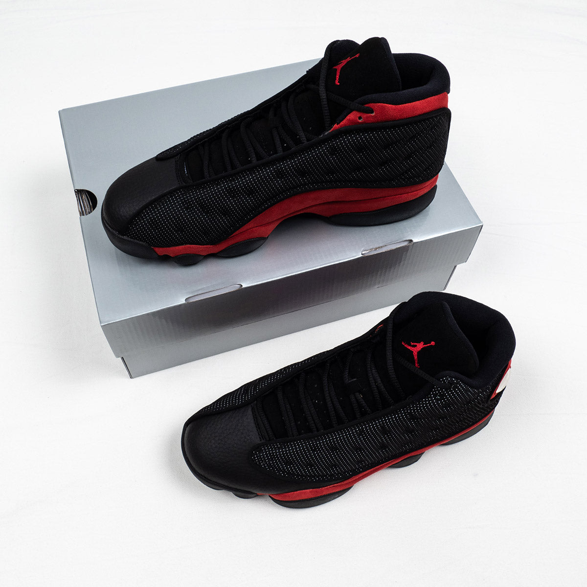 Nike Air Jordan 13 Bred Black True Red White