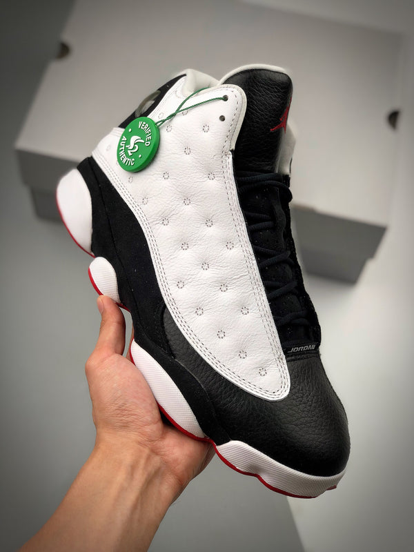 Nike Air Jordan 13 He Got Game White Black True Red