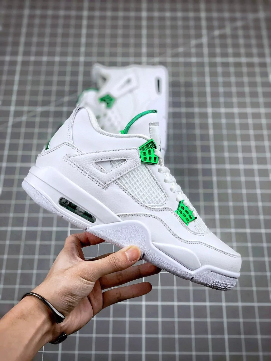 Nike Air Jordan 4 Retro Green Metallic