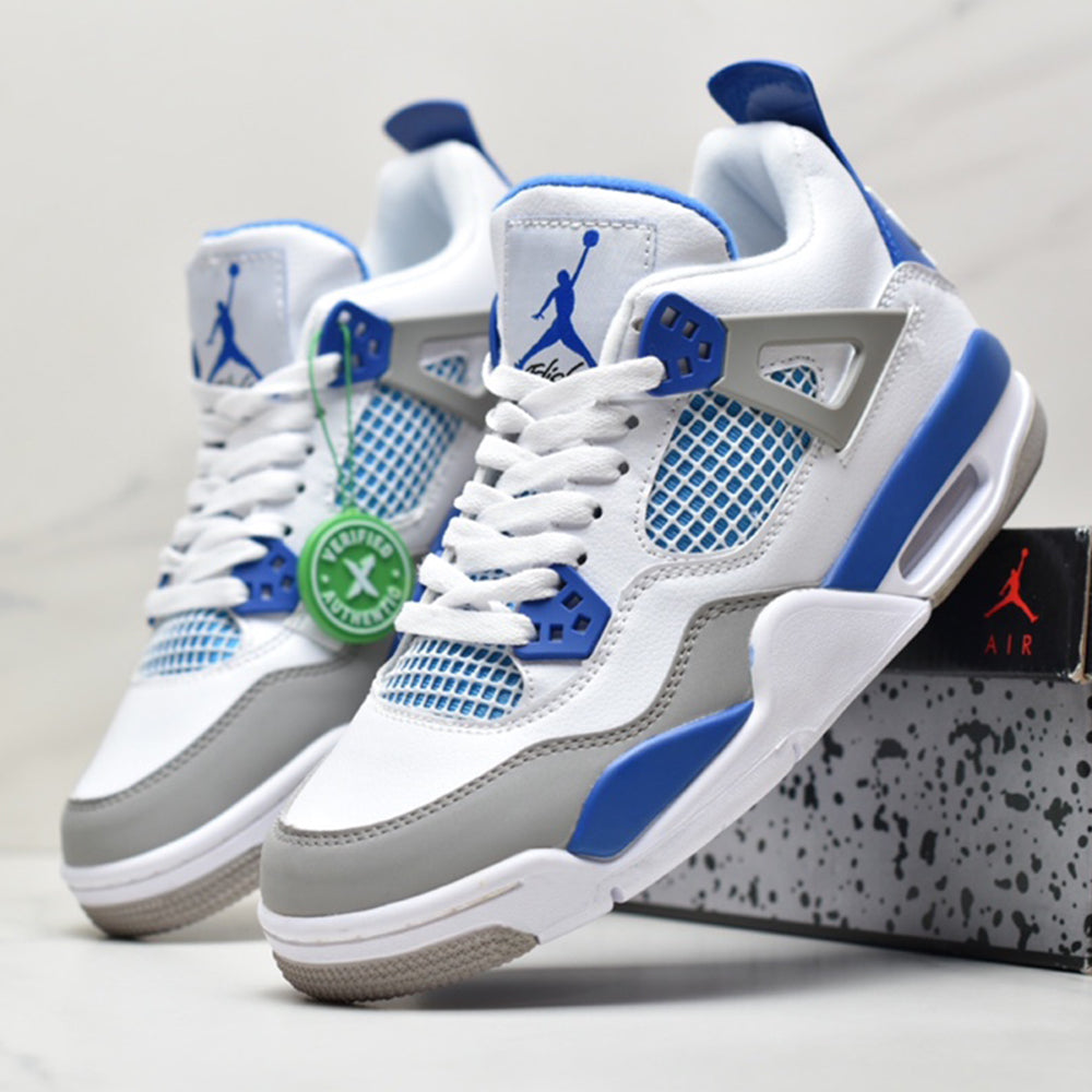 Nike Air Jordan 4 Retro Military Blue Off White