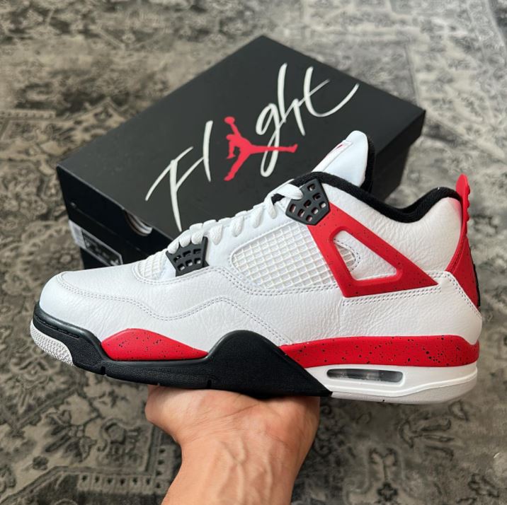 Nike Air Jordan 4 Retro Red Cement