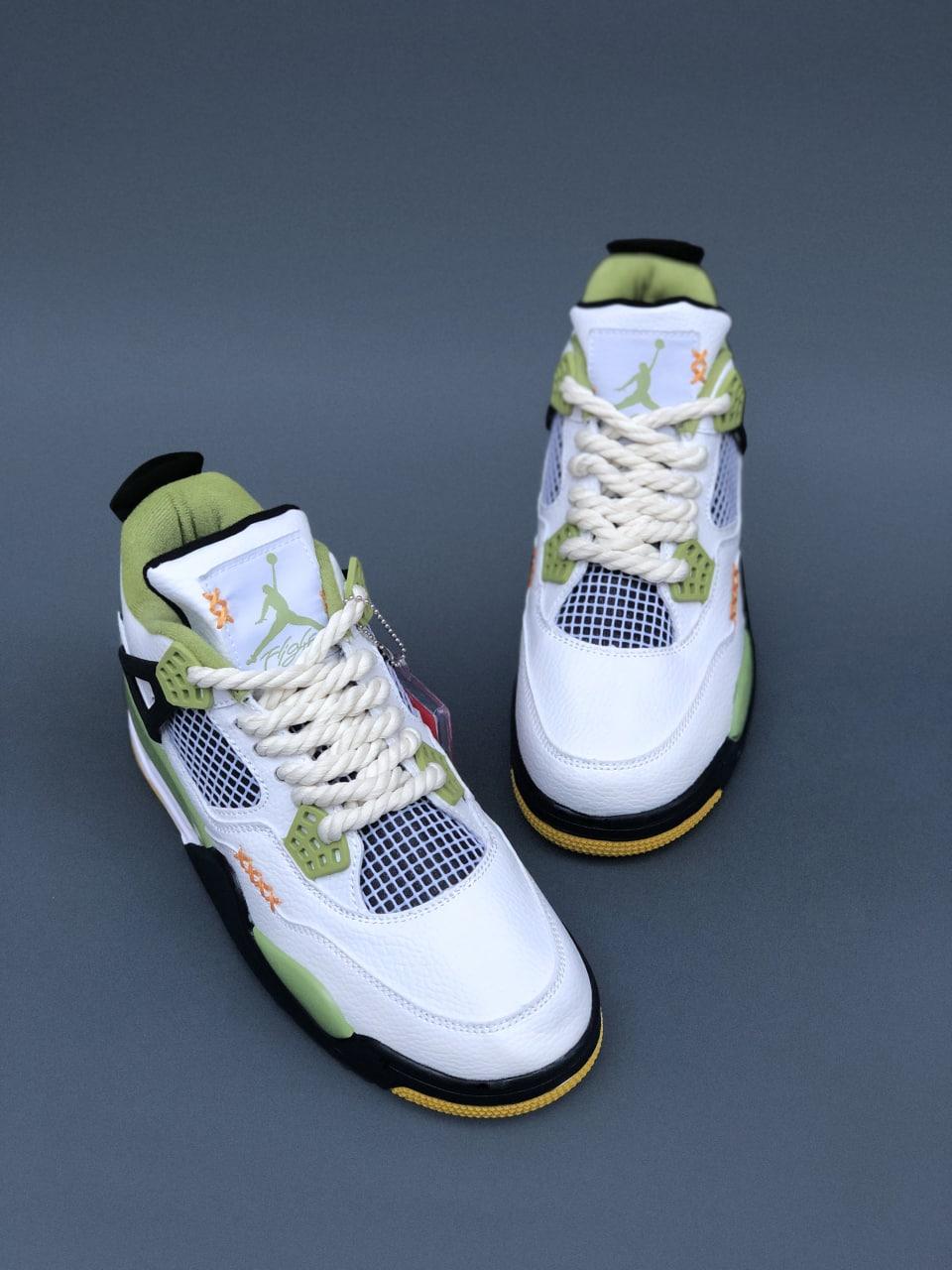 Nike Air Jordan 4 Retro White Green