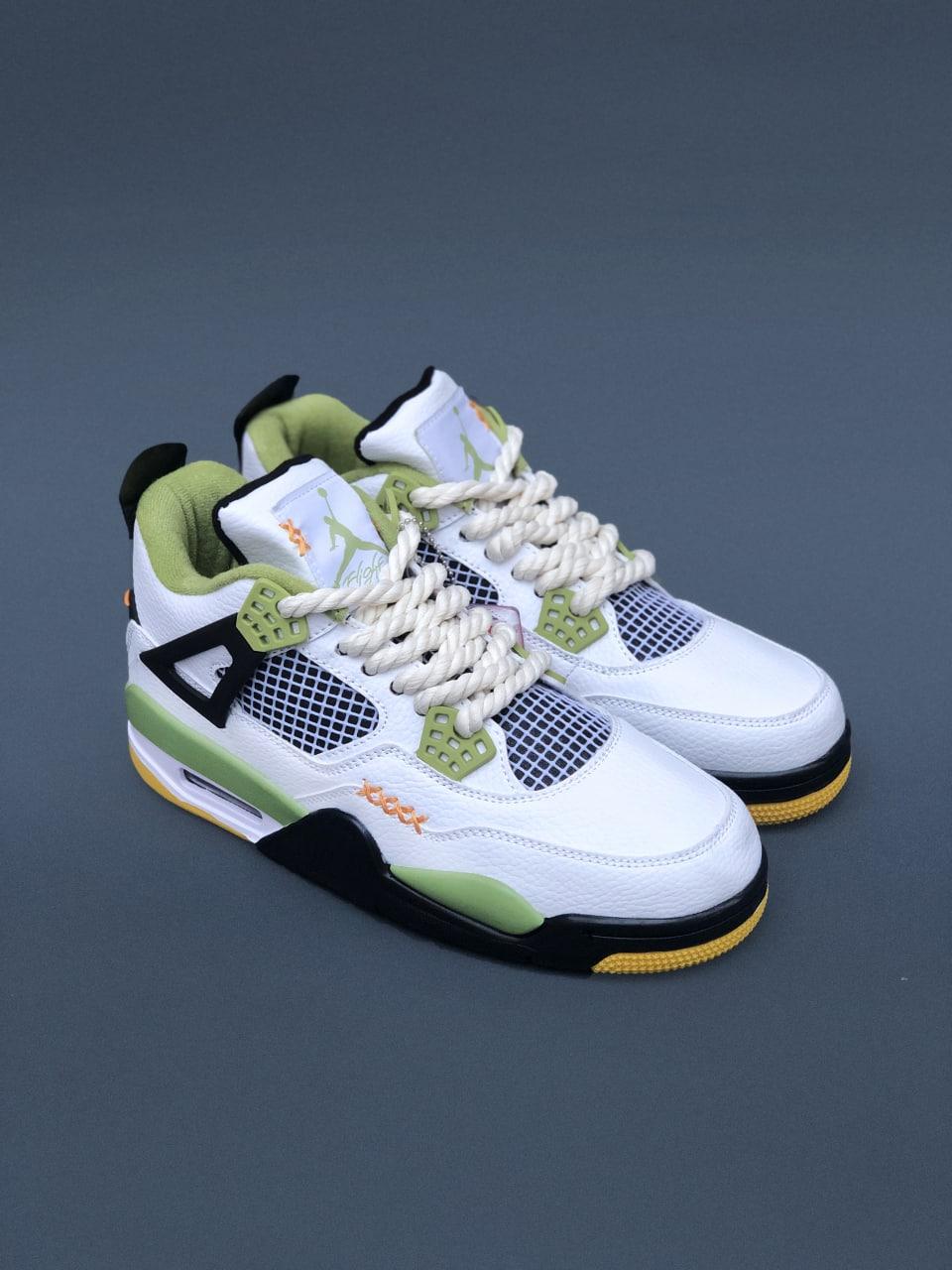 Nike Air Jordan 4 Retro White Green