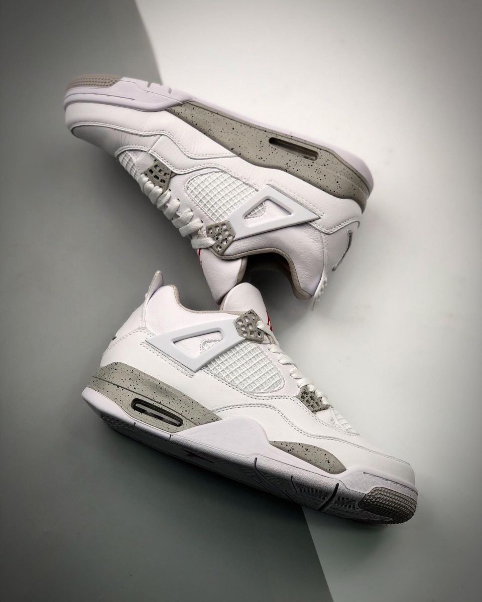 Nike Air Jordan 4 Retro White Oreo