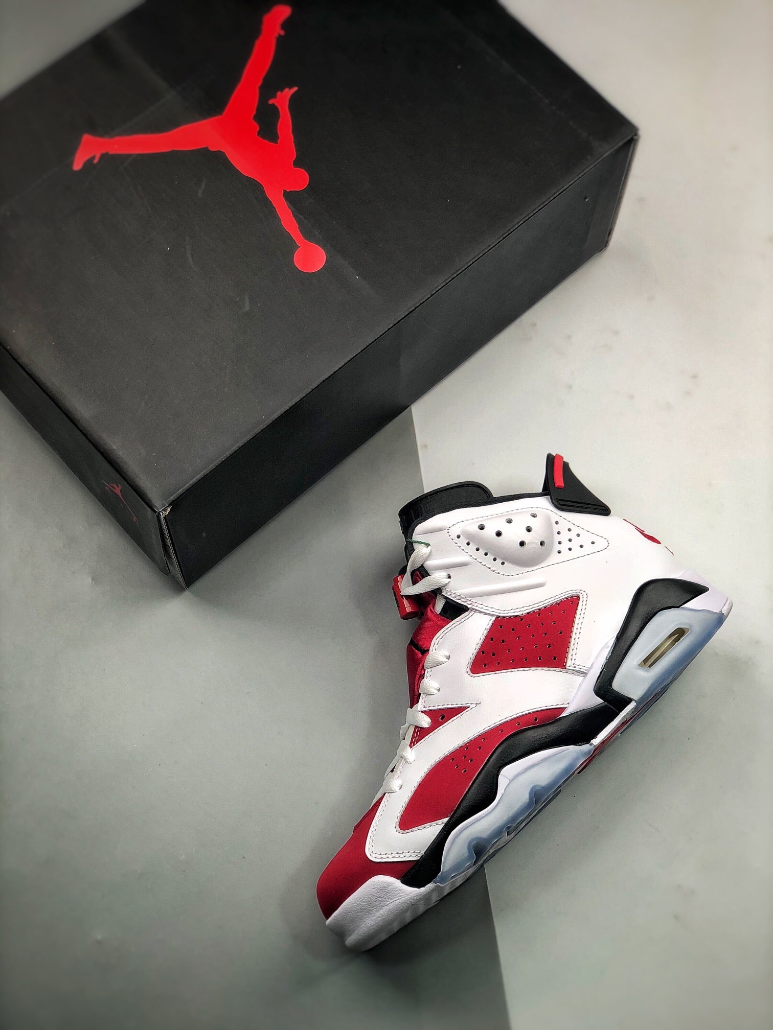 Nike Air Jordan 6 OG Carmine White Black Carmine