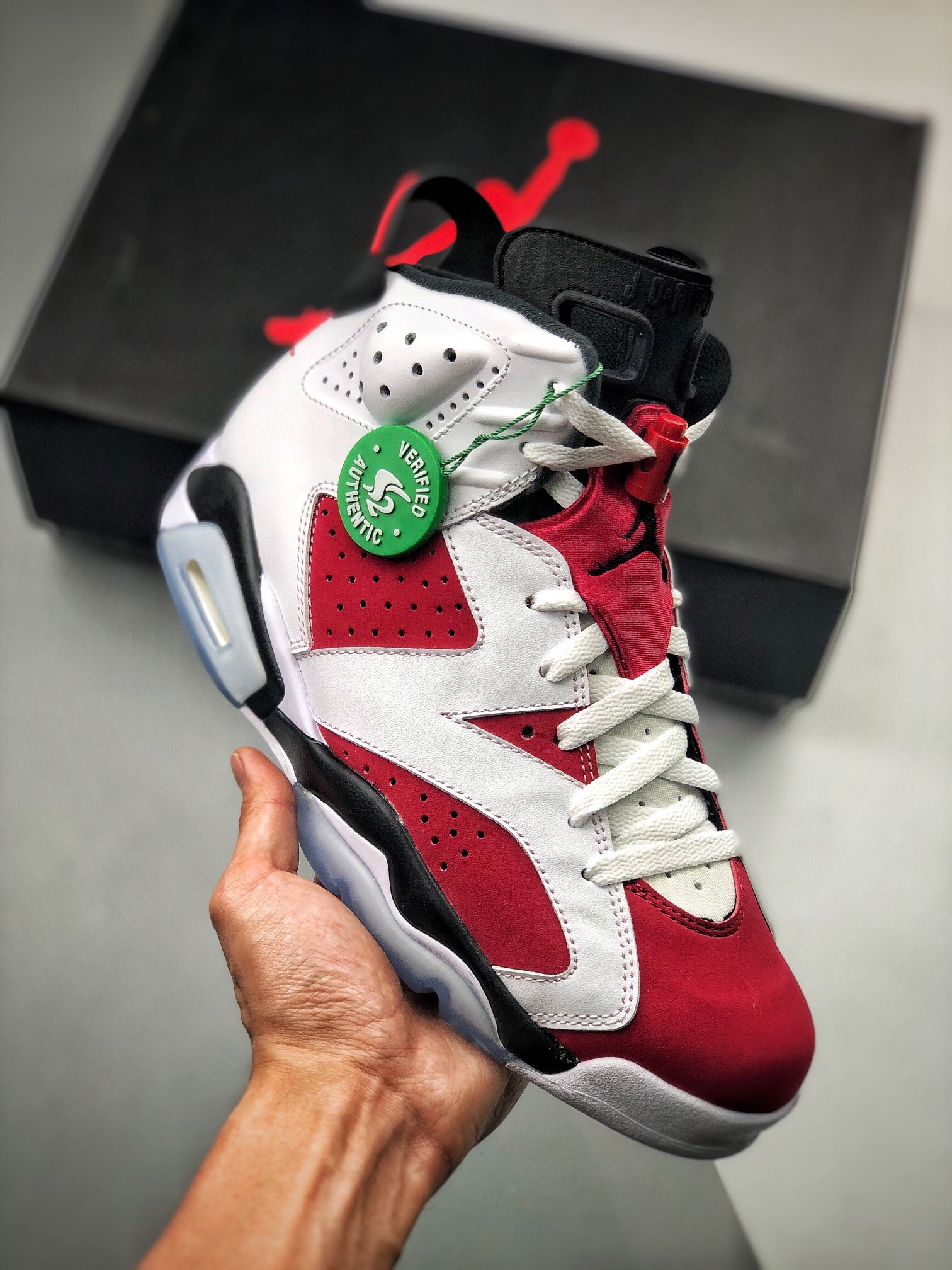 Nike Air Jordan 6 OG Carmine White Black Carmine