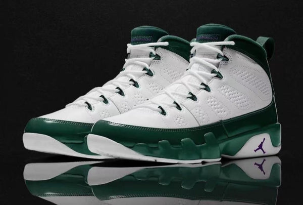 Nike Air Jordan 9 White Pine Green