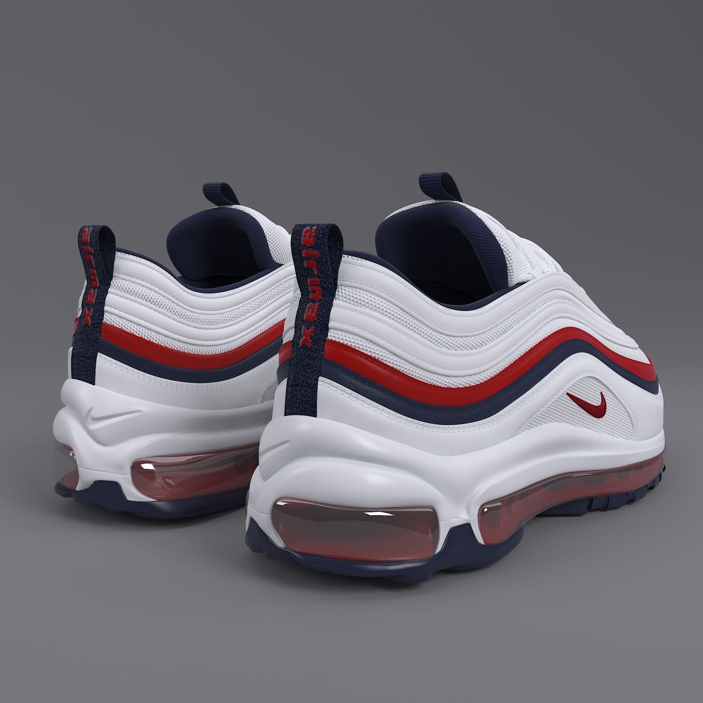 Nike Air Max 97 Nike White Red Blue