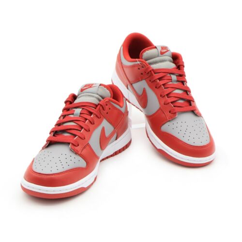 Nike Dunk Low Retro UNLV Varsity Red Medium Grey White Orange