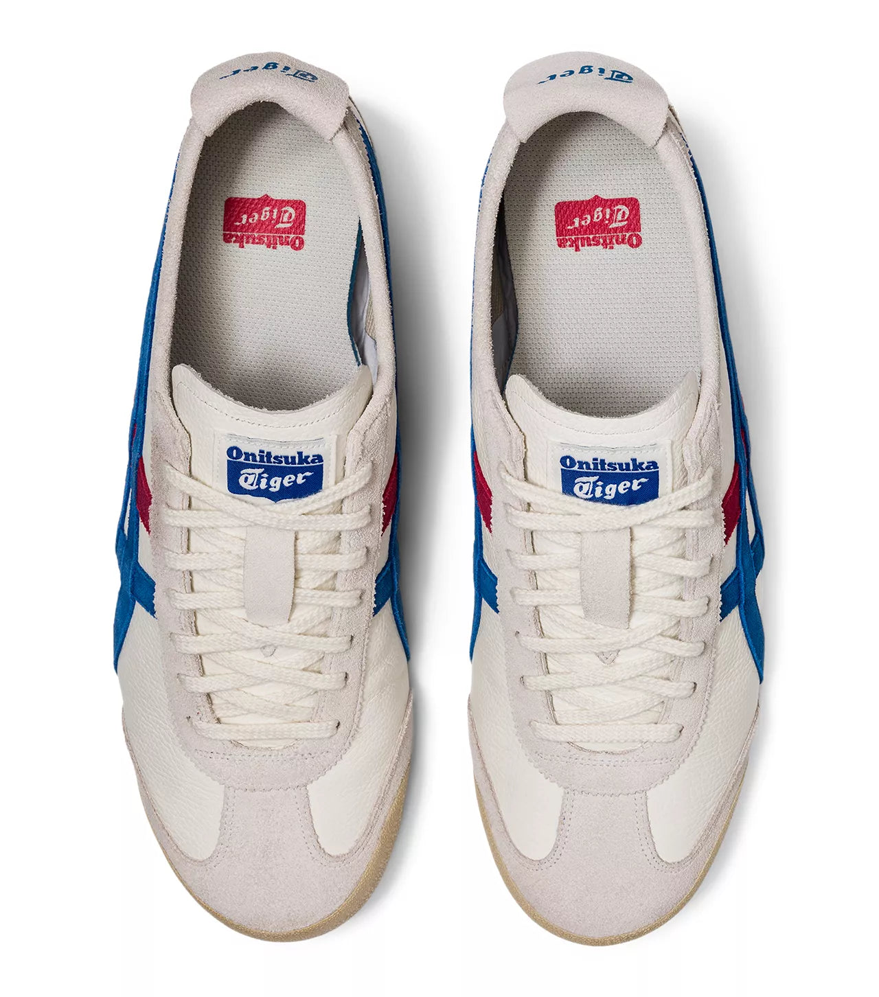 Onitsuka Tiger Men's Mexico 66 Vin  White & Directoire Blue