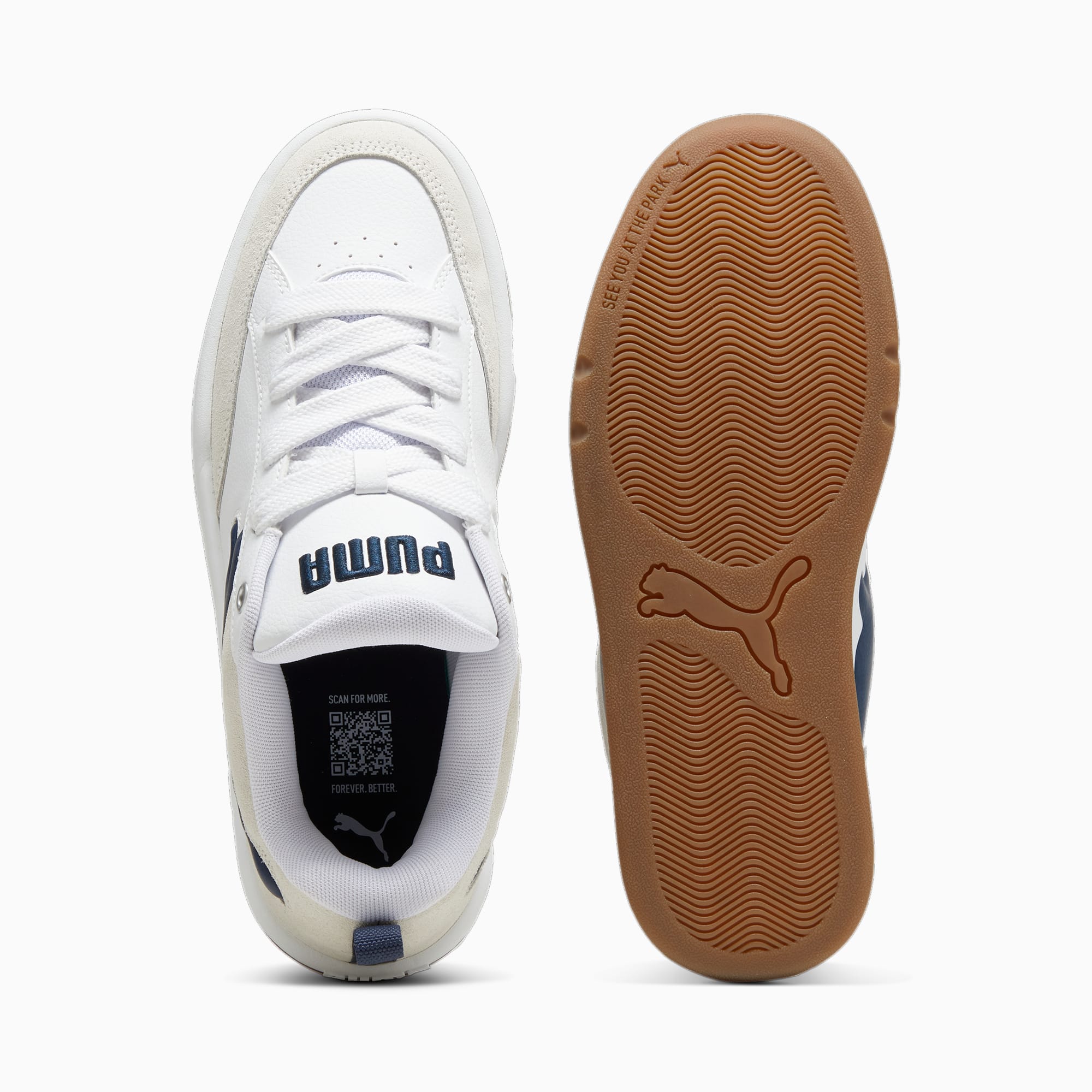 PUMA Park Lifestyle Sneakers White Black