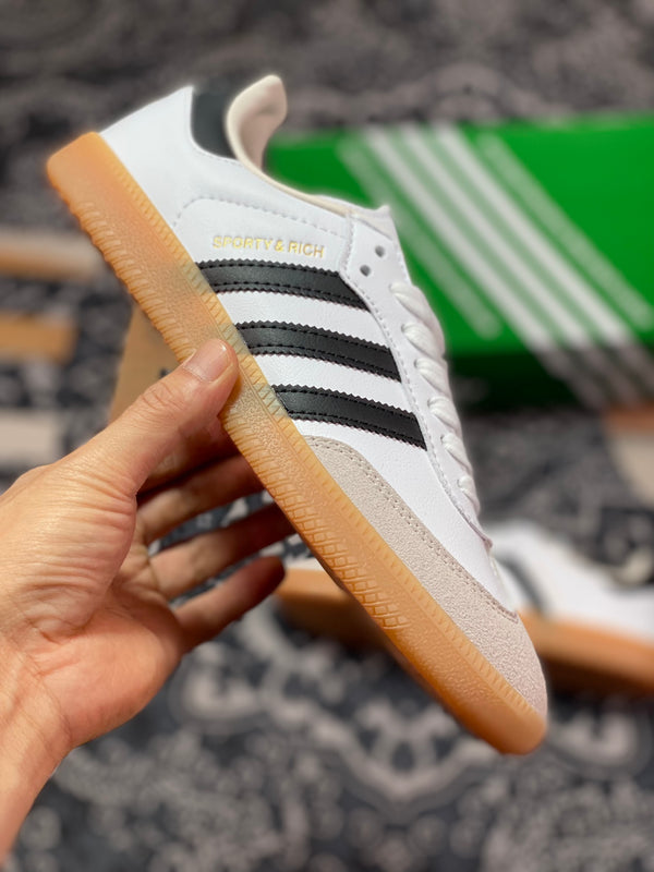 Sporty & Rich x Adidas Samba OG White Legend Ink