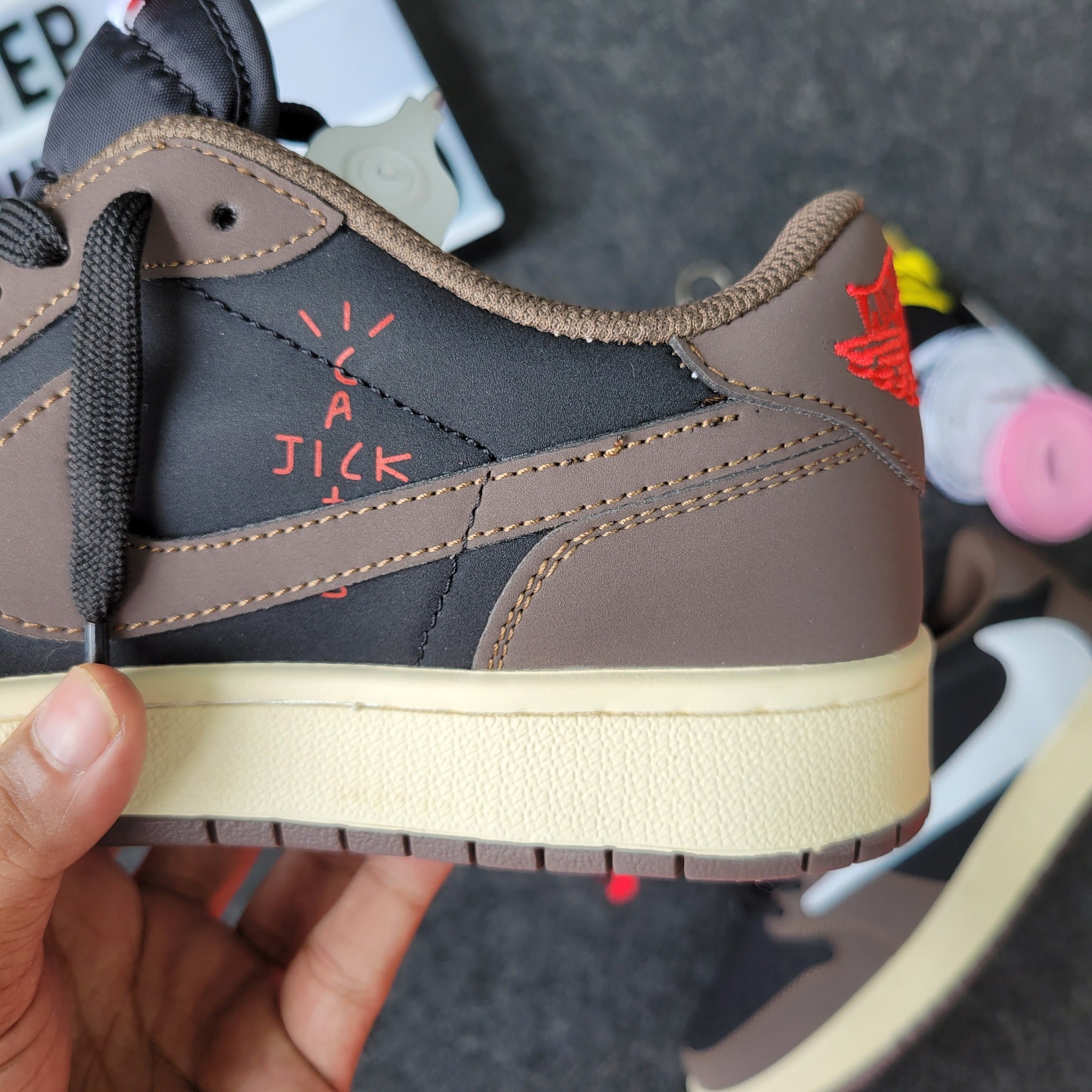 Travis Scott x Air Jordan 1 Low OG Mocha