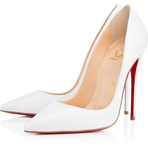 Christian Louboutin So Kate White Pump